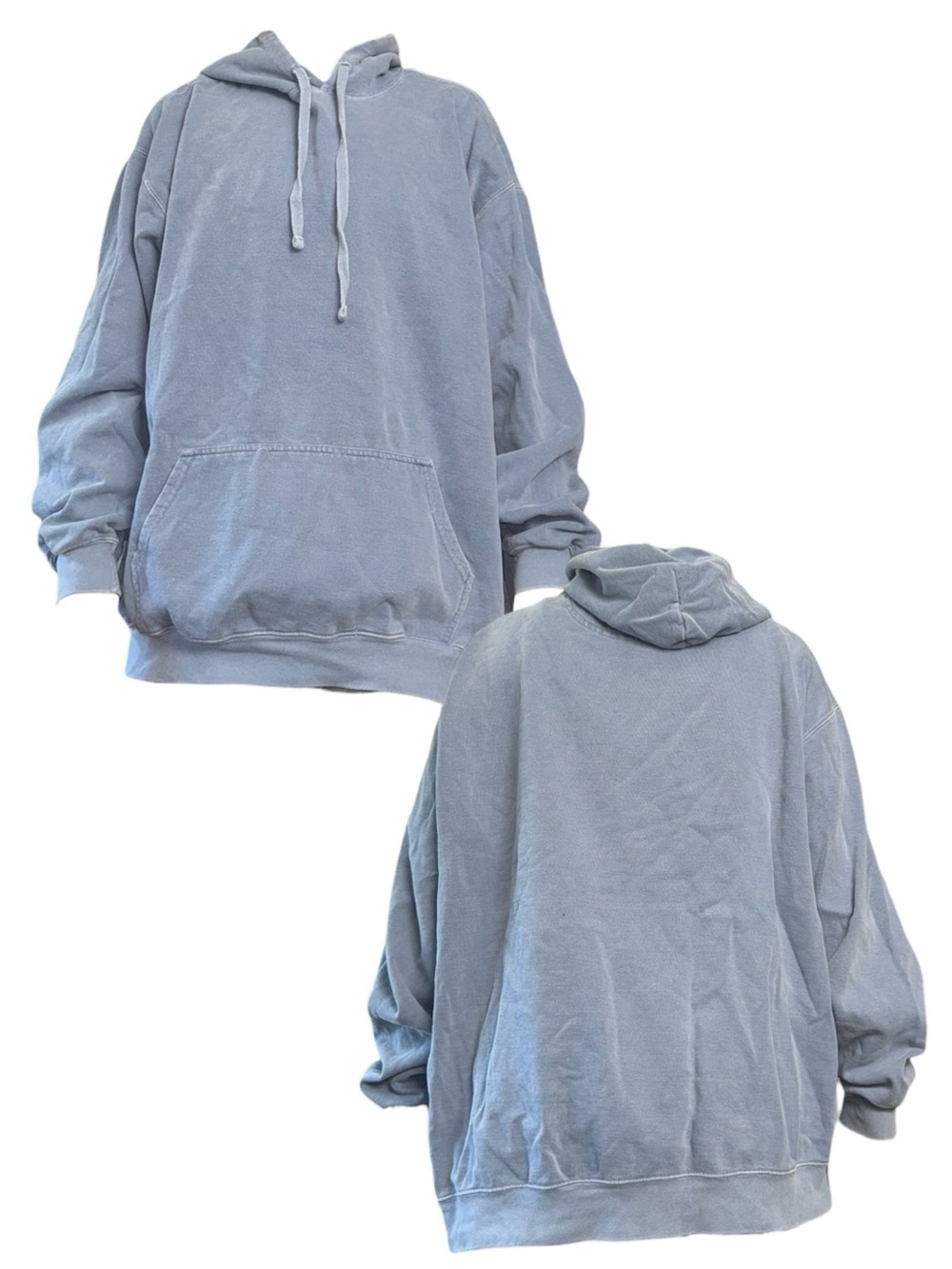 Comfort Colors Blue Jean Pullover Hoodie